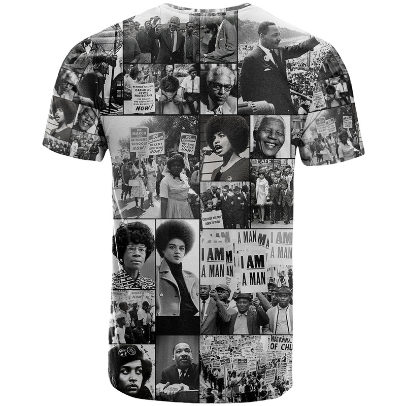African Black Power Images T Shirt