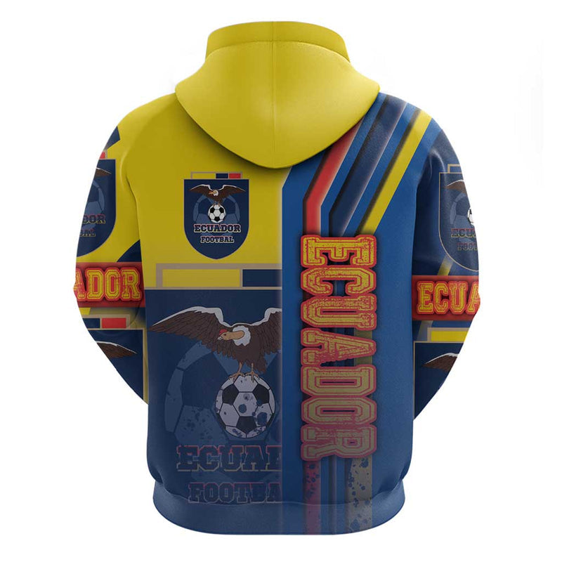 Ecuador Football La Tricolor Soccer - Road To Champion Hoodie