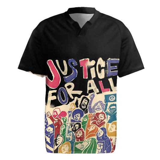 African Stand Firm Justice Now Rugby Jersey