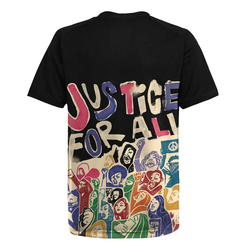 African Stand Firm Justice Now Rugby Jersey