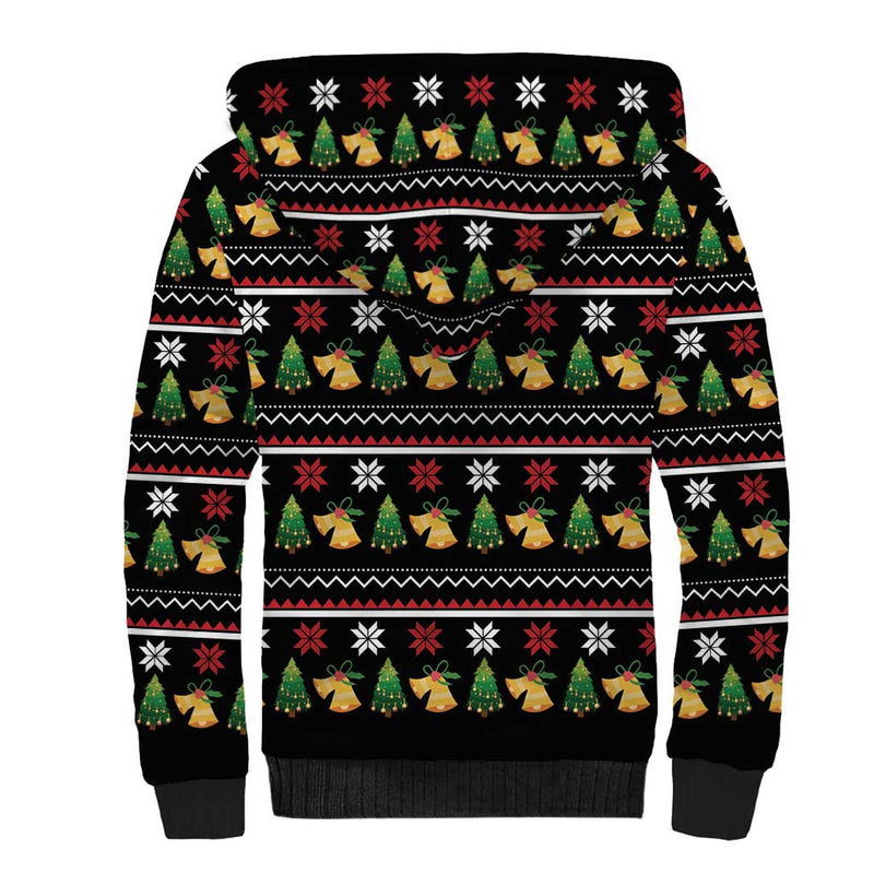All I Want For Christmas Is My Two Front Teeth Sherpa Hoodie