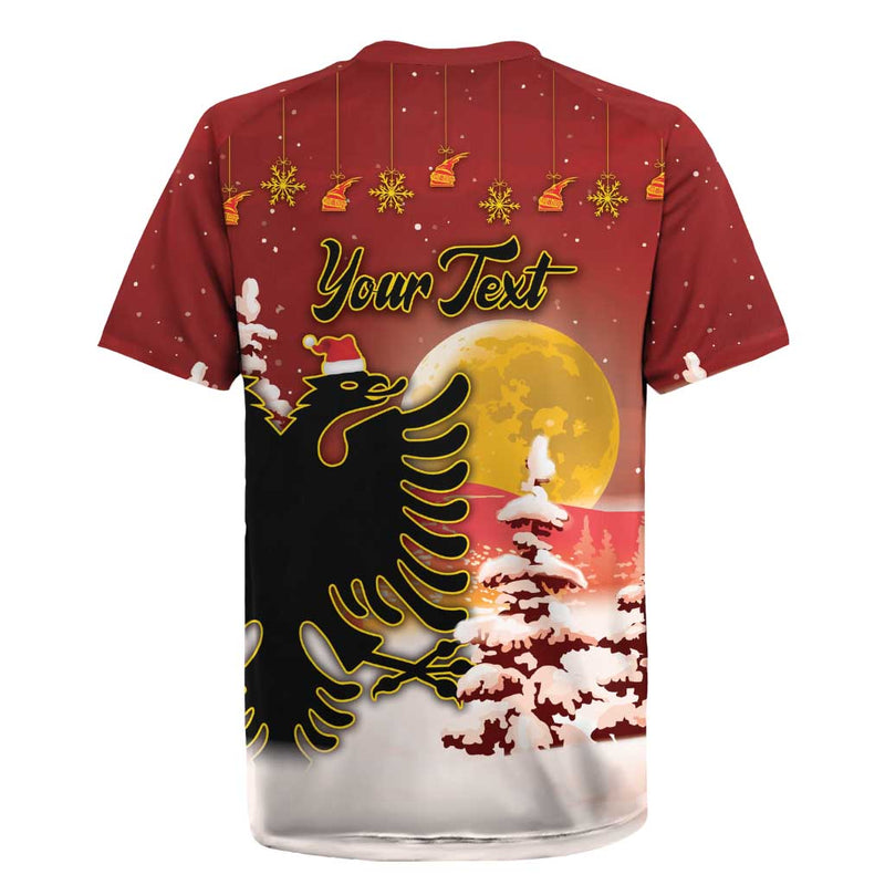 Albania Christmas Gezuar Krishtlindjet Rugby Jersey