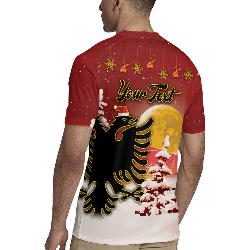 Albania Christmas Gezuar Krishtlindjet Rugby Jersey