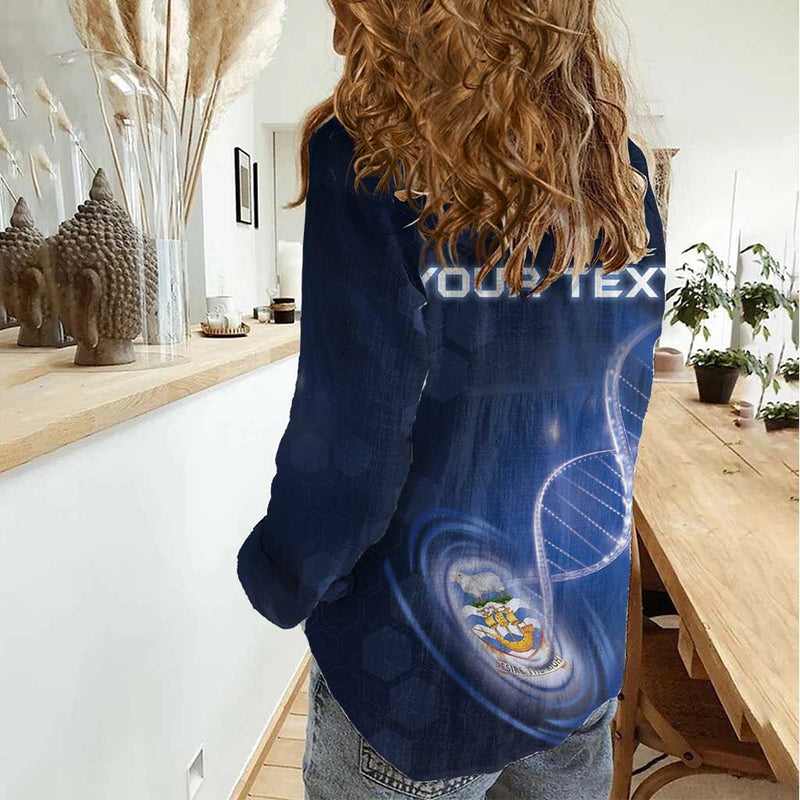 Falkland Islands Is In My DNA Women Casual Shirt