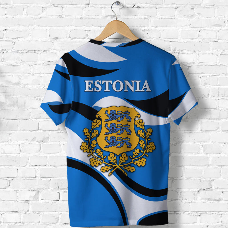 Estonia Sporty Style T Shirt