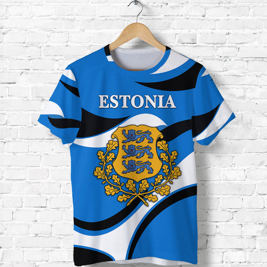 Estonia Sporty Style T Shirt