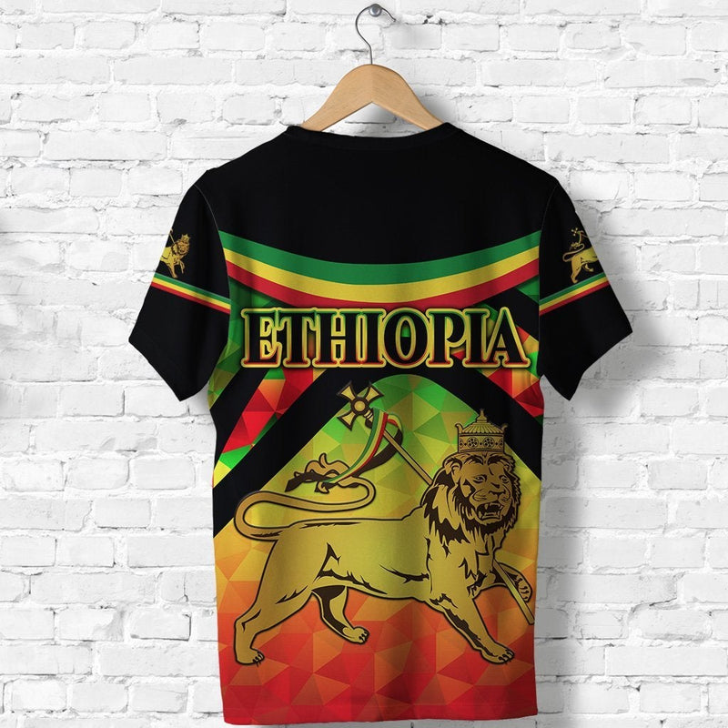 Ethiopia Lion Of Judah Vibes Version T Shirt