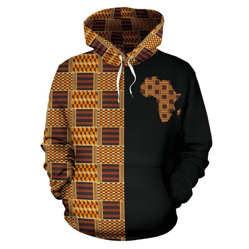 African Kente Cloth - Bonwire Style The Hoodie