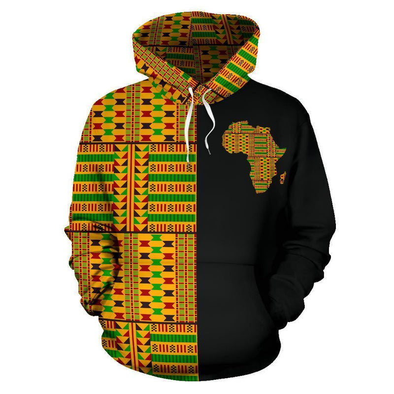 African Kente Cloth Weaver Combined The Hoodie