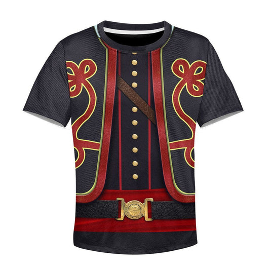 9th New York Volunteer Hawkins Zouaves Custom T Shirt