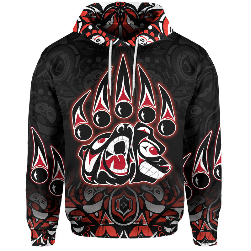 Custom Canada Haida Bear Hoodie