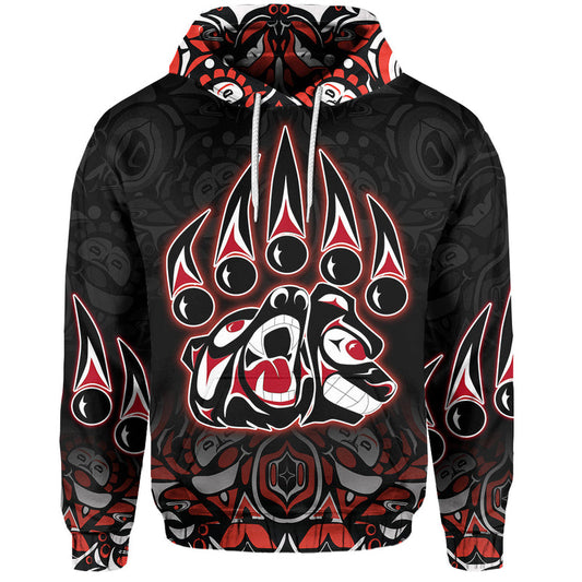 Custom Canada Haida Bear Hoodie