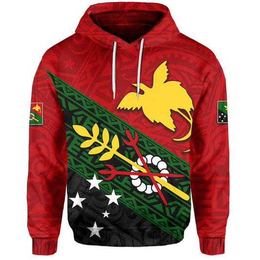 Custom Chimbu Province Of Papua New Guinea Gena Ges Hoodie