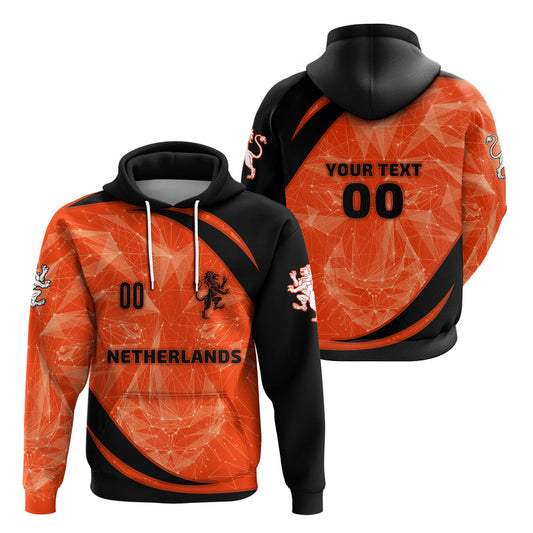 Custom The Netherlands Football 2021 Sport Style Hoodie