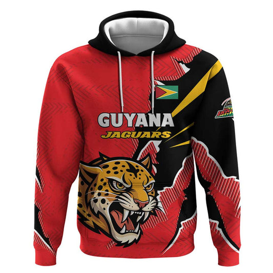 Custom Cricket Guyana Jaguars Go Champion Hoodie