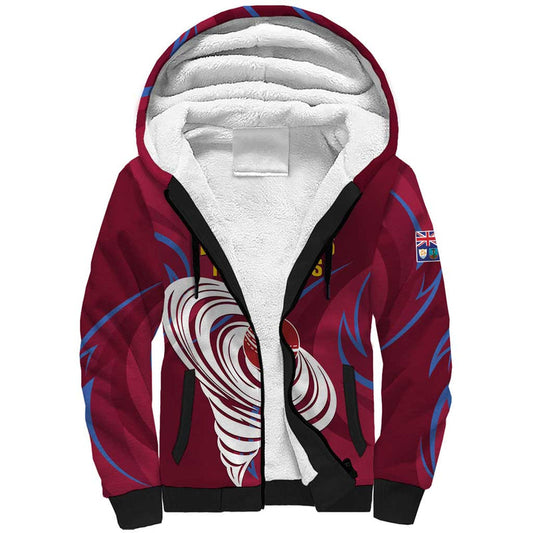 Custom Cricket Leeward Hurricanes Come On Hurricanes Boys Sherpa Hoodie