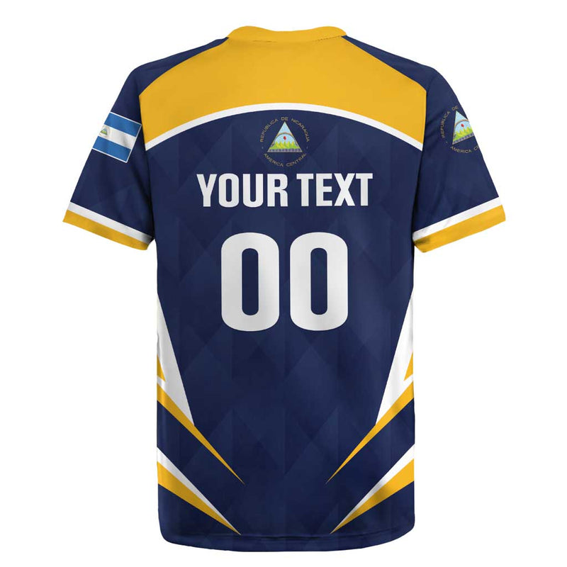 Custom Baseball Tigres Chinandega Go Nicaragua Boys Rugby Jersey