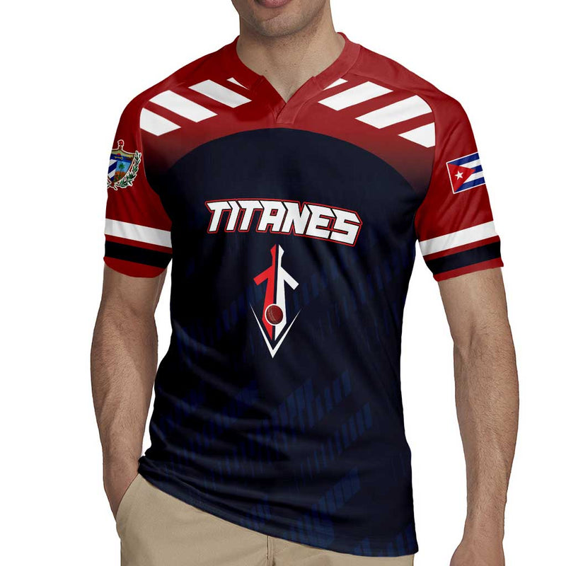 Custom Baseball Titanes Florida Puerto Rico Boys Come On Rugby Jersey