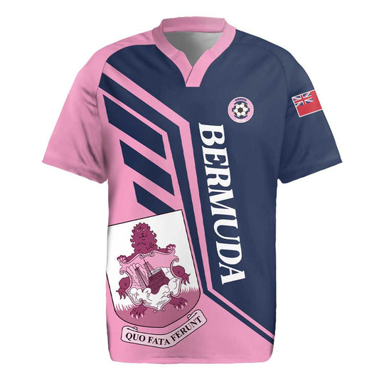 Custom Bermuda Football Come On Gombey Warriors Rugby Jersey