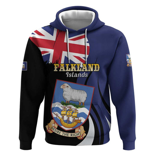 Falkland Islands Desire the Right Hoodie