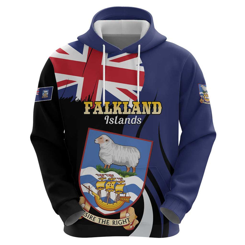 Falkland Islands Desire the Right Hoodie