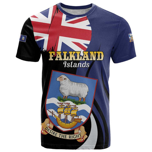 Falkland Islands Desire the Right T Shirt