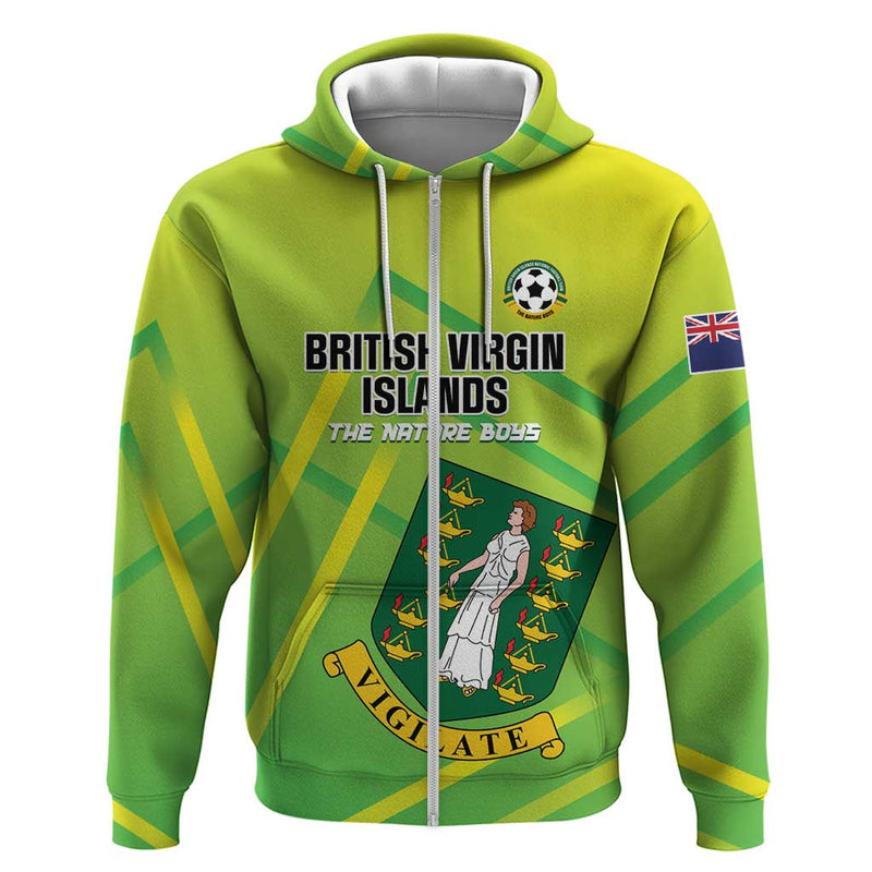 Custom British Virgin Islands Football Come On The Nature Boys Hoodie