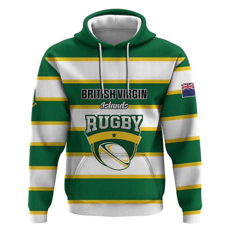 Custom British Virgin Islands Rugby Team BVI Go Champions Hoodie