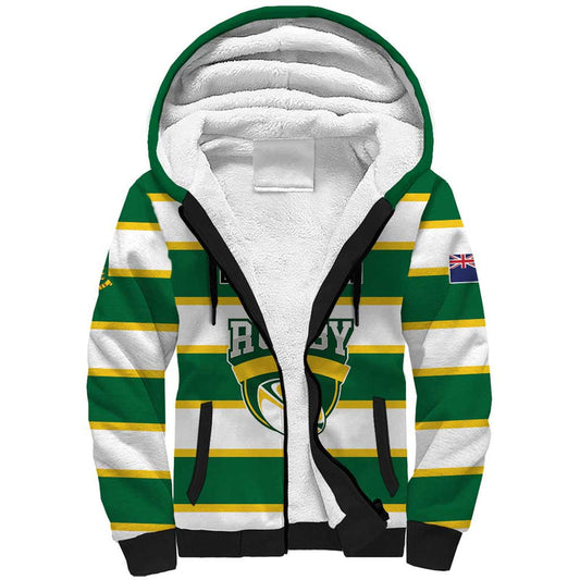 Custom British Virgin Islands Rugby Team BVI Go Champions Sherpa Hoodie