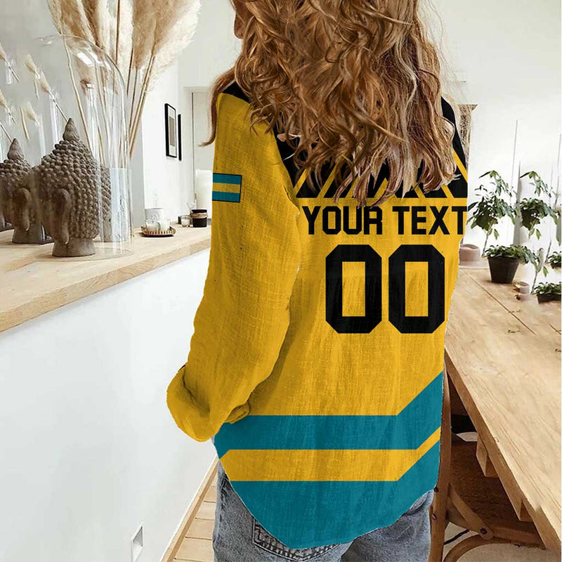 Custom Football The Bahamas Go Bahamian Slayers Women Casual Shirt
