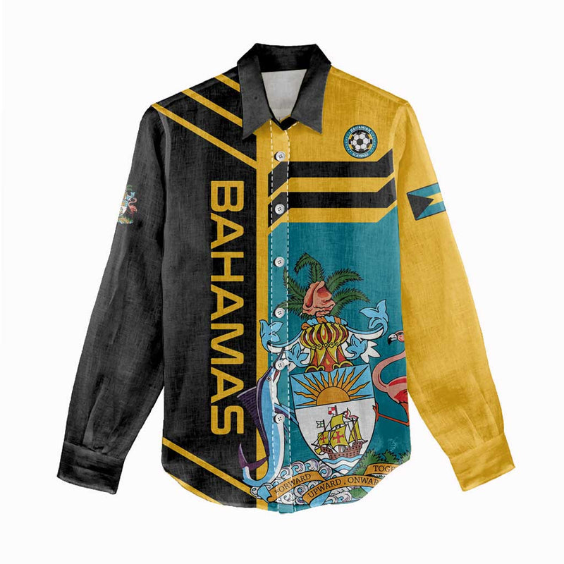 Custom Football The Bahamas Go Bahamian Slayers Women Casual Shirt