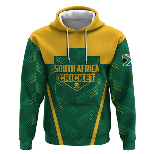 Custom South Africa Cricket SA Protea Woza Nawe Hoodie