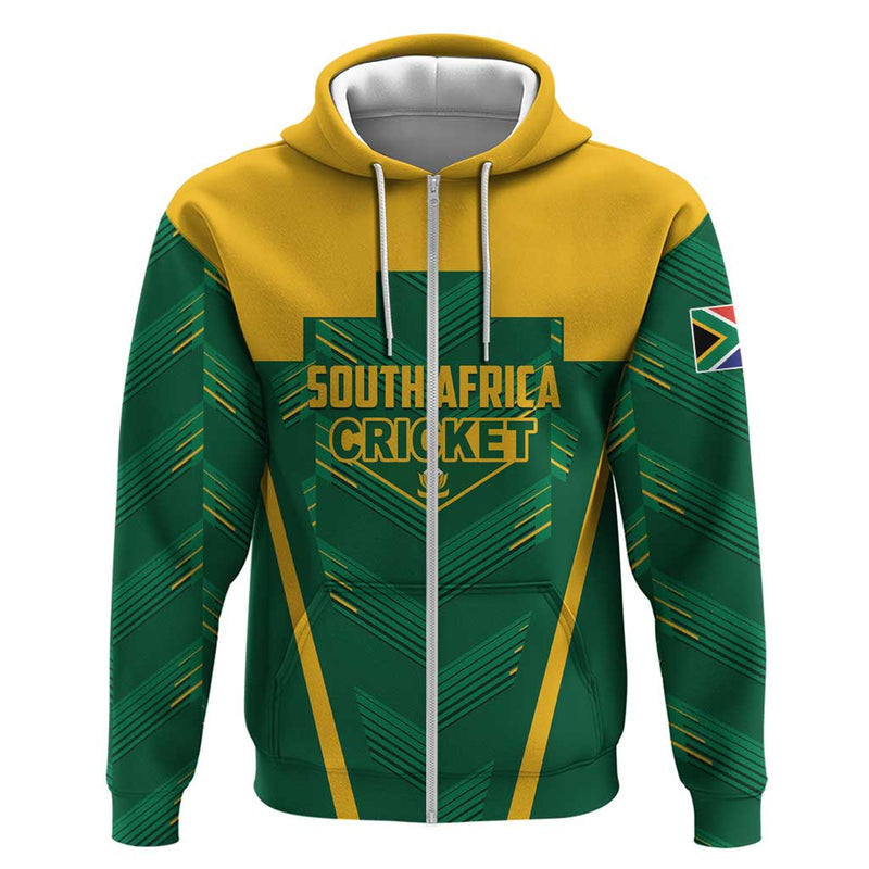Custom South Africa Cricket SA Protea Woza Nawe Hoodie