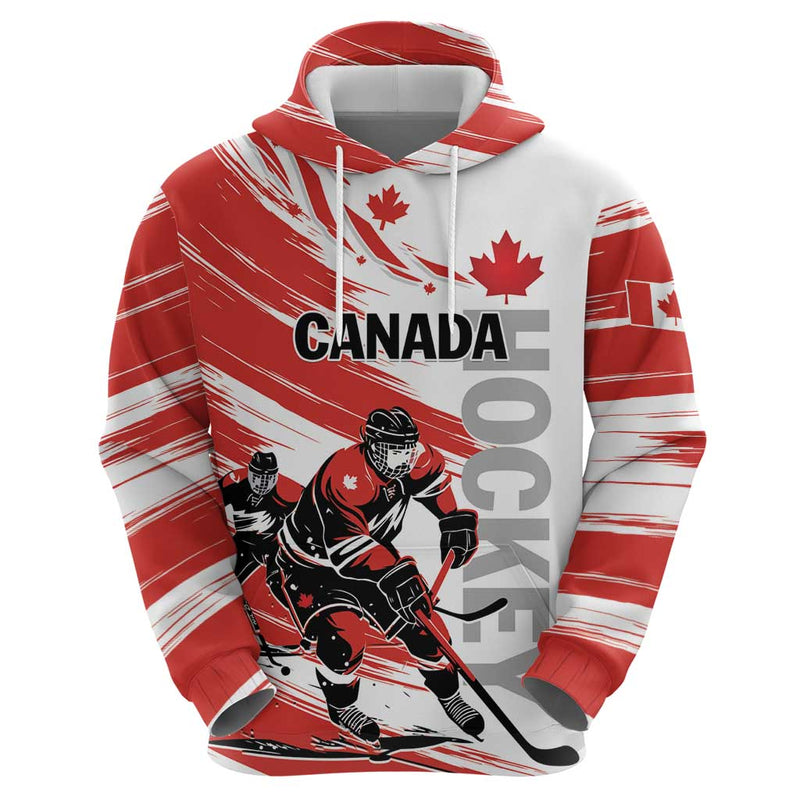 Custom Canada Hockey Canada Owns Hockey Hoodie