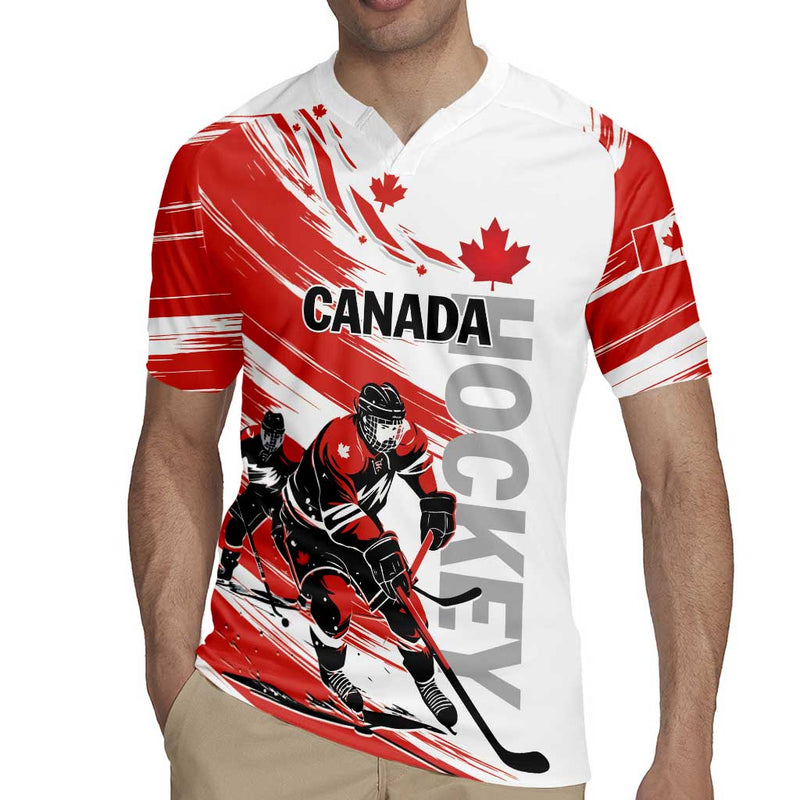 Custom Canada Hockey Canada Owns Hockey Rugby Jersey