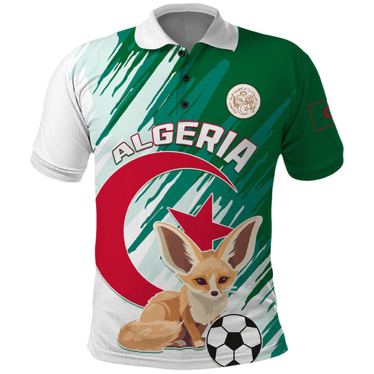 Algeria Football Go Les Fennecs Polo Shirt