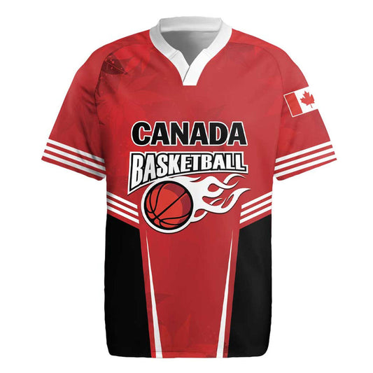 Custom Canada Basketball Dream Because I Can Rugby Jersey