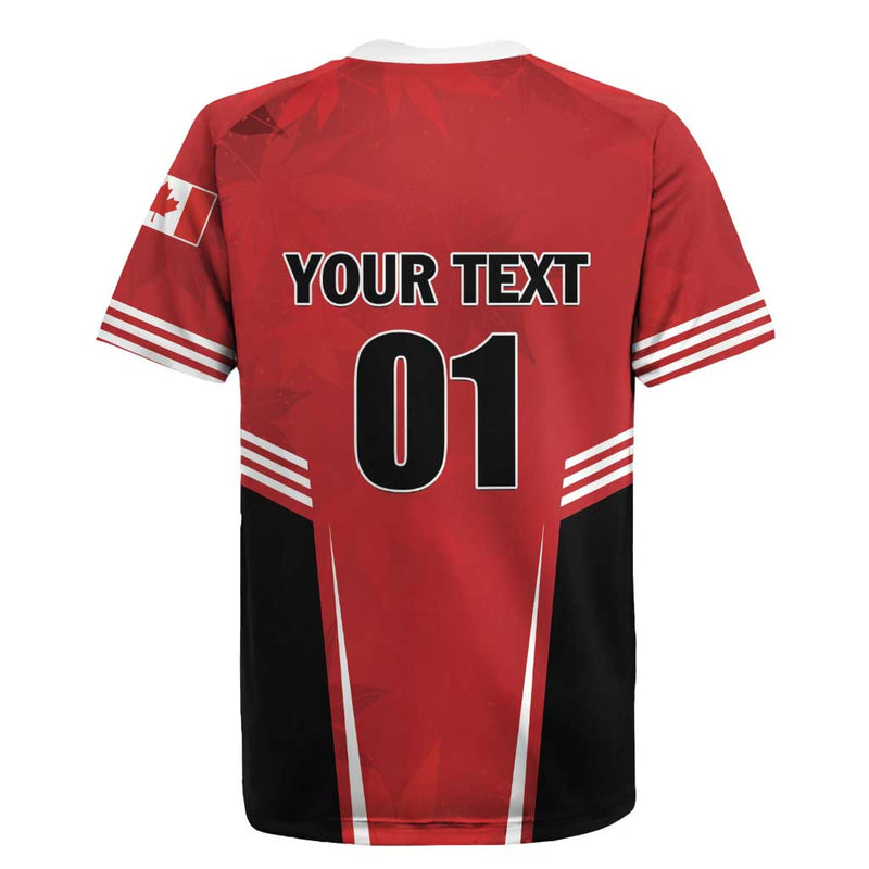 Custom Canada Basketball Dream Because I Can Rugby Jersey