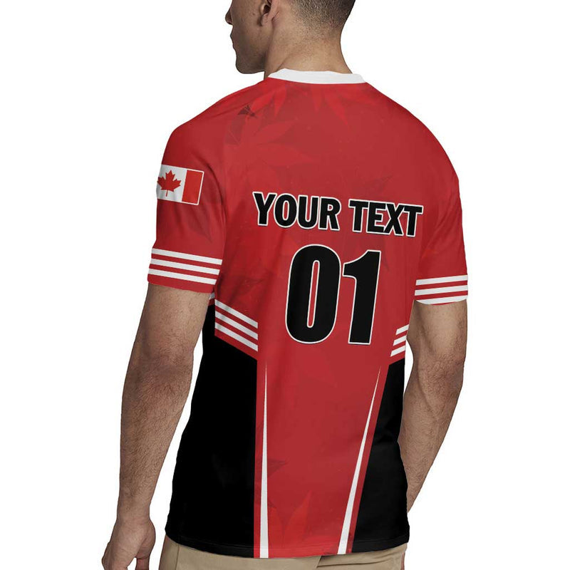 Custom Canada Basketball Dream Because I Can Rugby Jersey