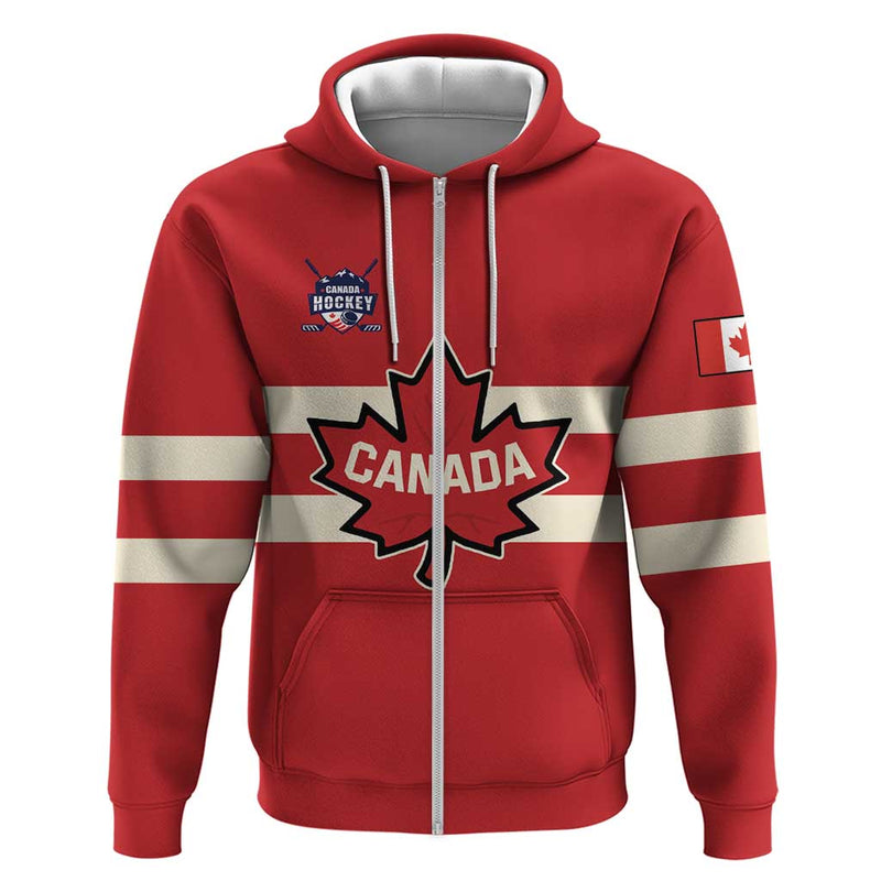 Custom Canada Hockey Canada Team Go Champions Hoodie