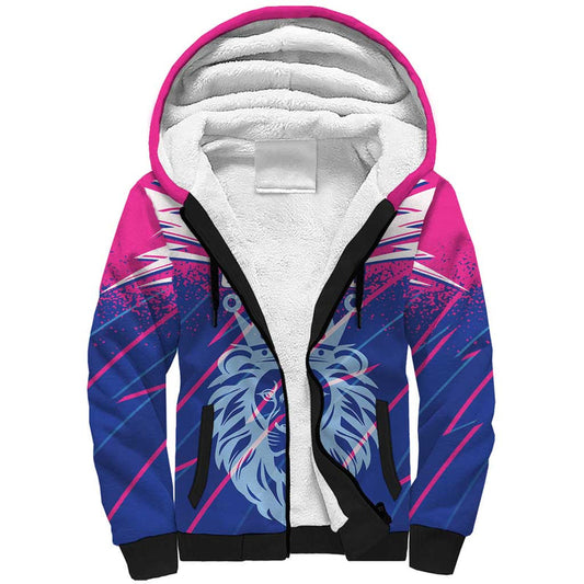 Custom Chittagong Cricket Faith Honour Strength Sherpa Hoodie