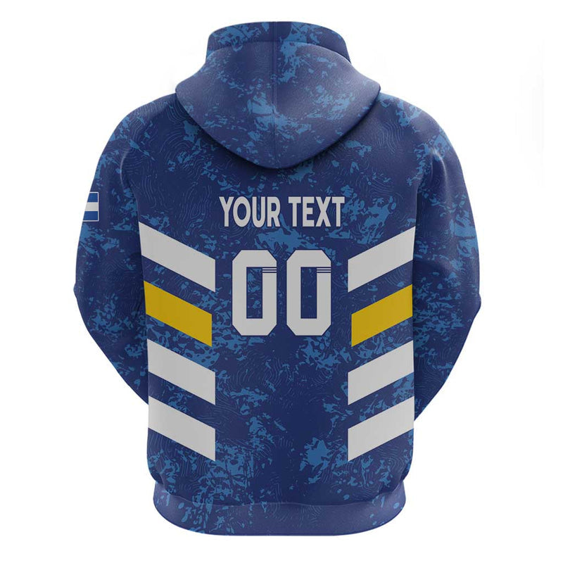 Custom El Salvador Football La Selecta Go Champions Hoodie