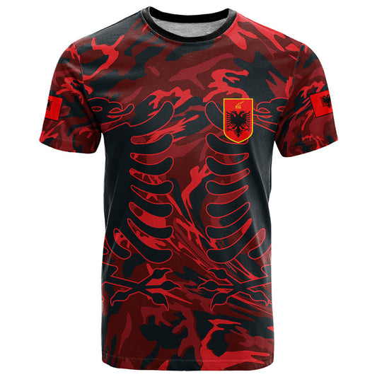 Albania Albanian Golden Eagle Sport Version T Shirt