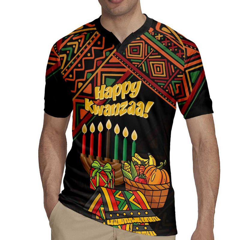 African Happy Kwanzaa Rugby Jersey
