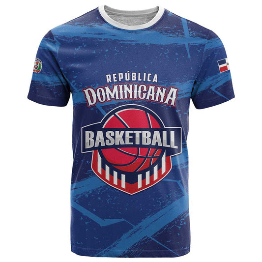 Custom Dominican Republic Basketball Enjoy The Game T Shirt