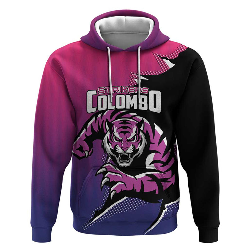 Custom Colombo Cricket Strikers Strike To Conquer Hoodie