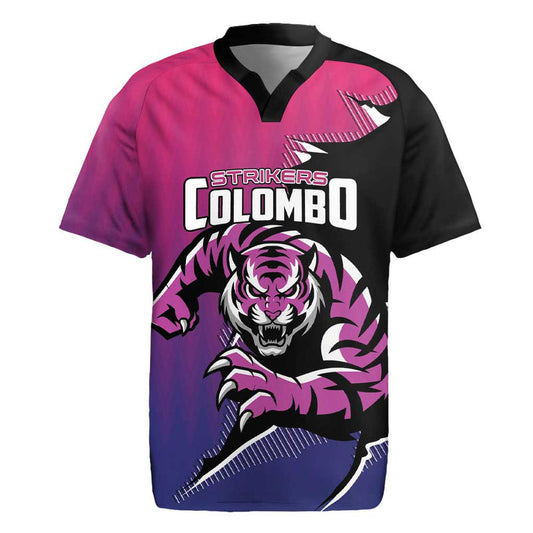 Custom Colombo Cricket Strikers Strike To Conquer Rugby Jersey