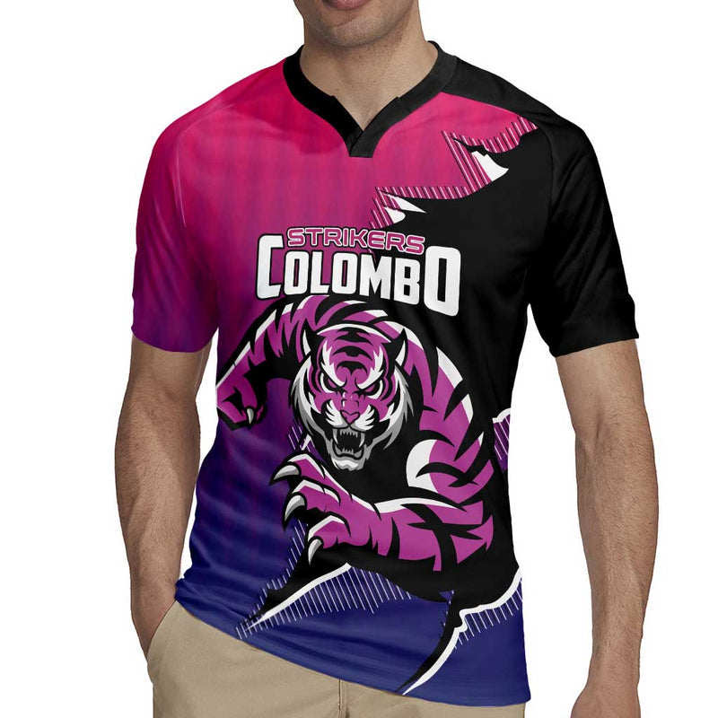 Custom Colombo Cricket Strikers Strike To Conquer Rugby Jersey