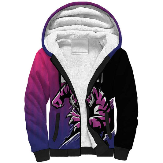Custom Colombo Cricket Strikers Strike To Conquer Sherpa Hoodie