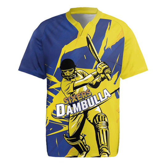 Custom Dambulla Cricket Sixers Ignite The Pride Rugby Jersey